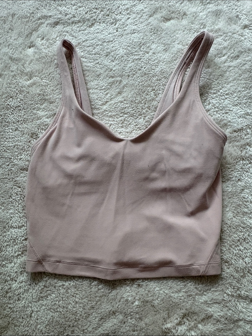 lululemon athletica Mauve Pink Tank Top